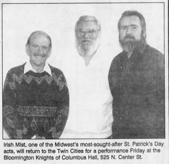 Irish Mist returns to the Twin Cities